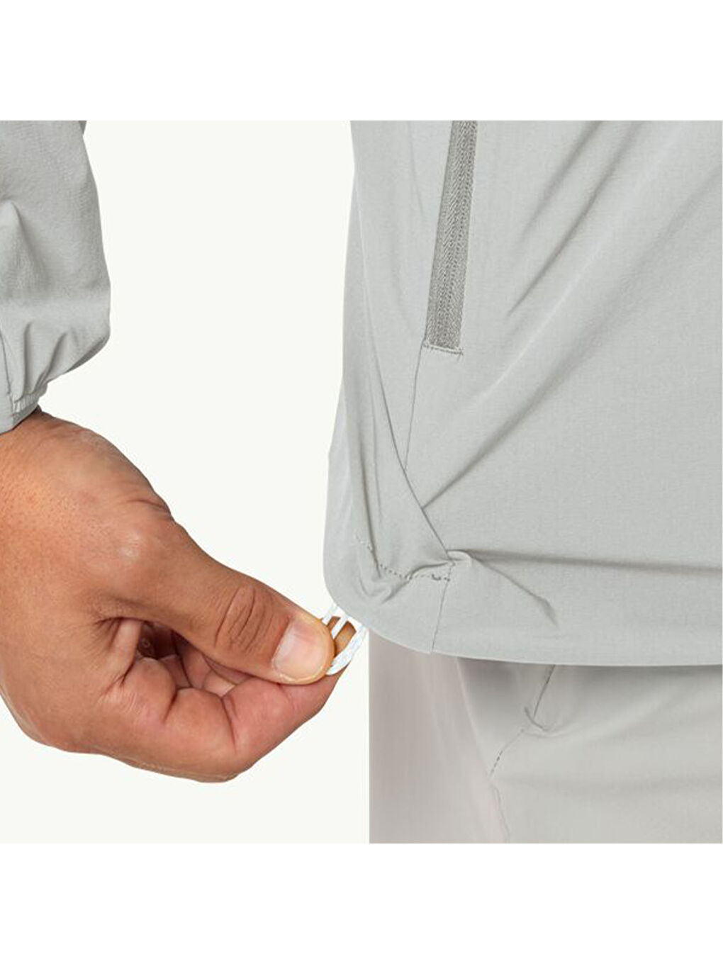Gri Prelight Erkek Outdoor Ceketi-4
