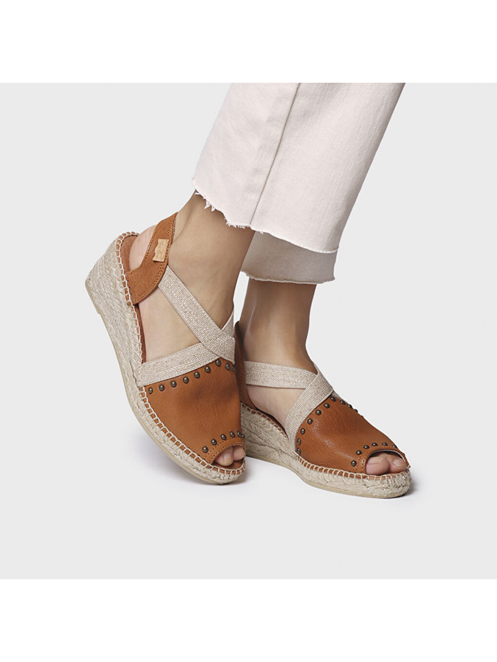 Kahverengi Kadın Sandalet Madrid Tan-3