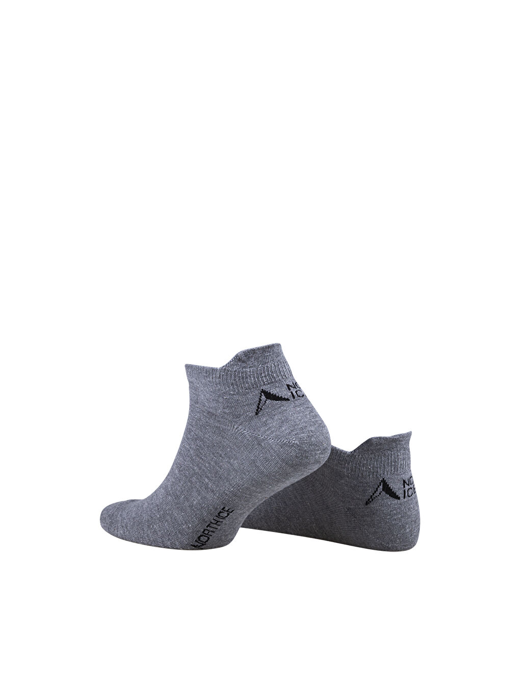 Gri North Ice Patik Basic 2li GRİ-SARI-1