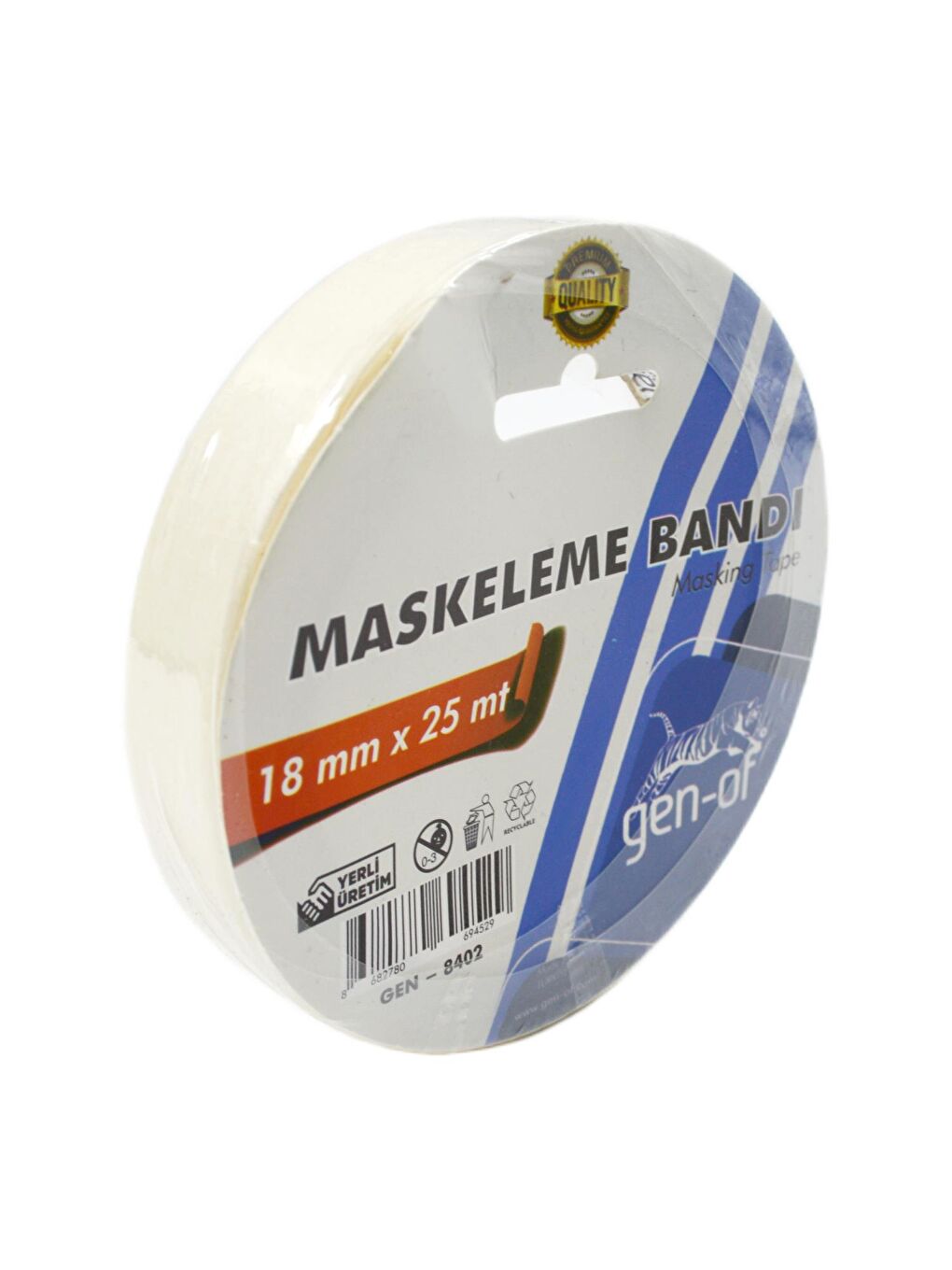 Maskeleme Bandı 18x25 m (GEN-8402)-1