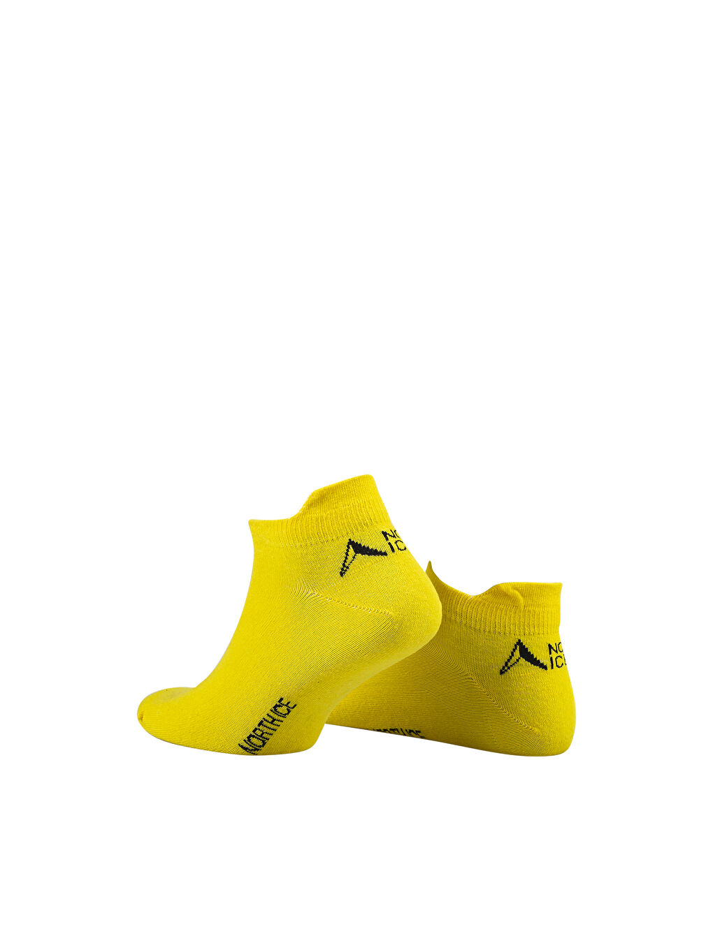 Gri North Ice Patik Basic 2li GRİ-SARI-2