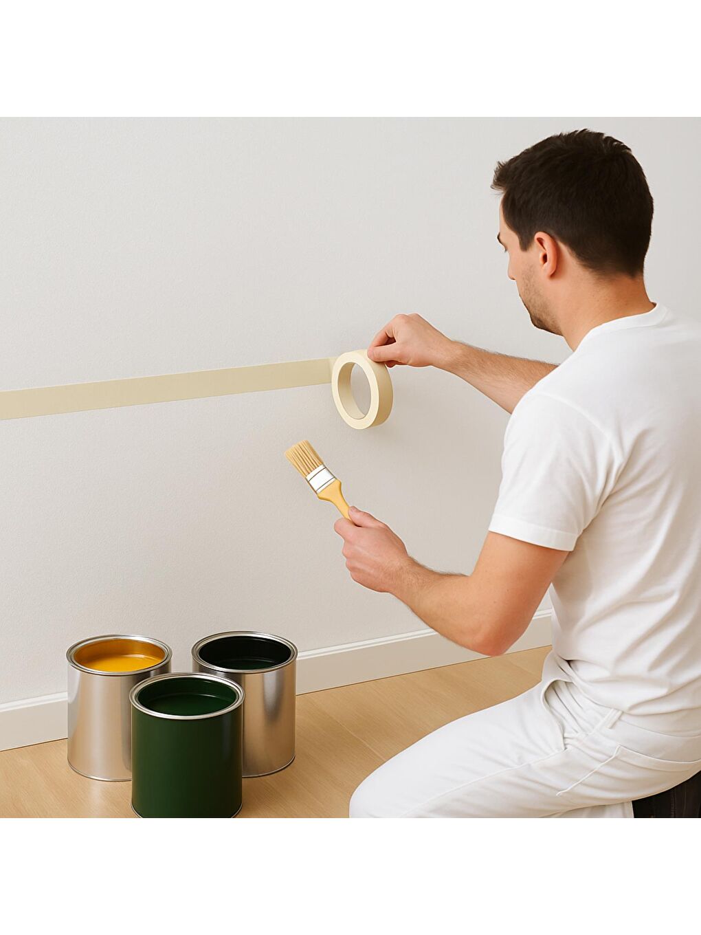 Maskeleme Bandı 18x25 m (GEN-8402)-2