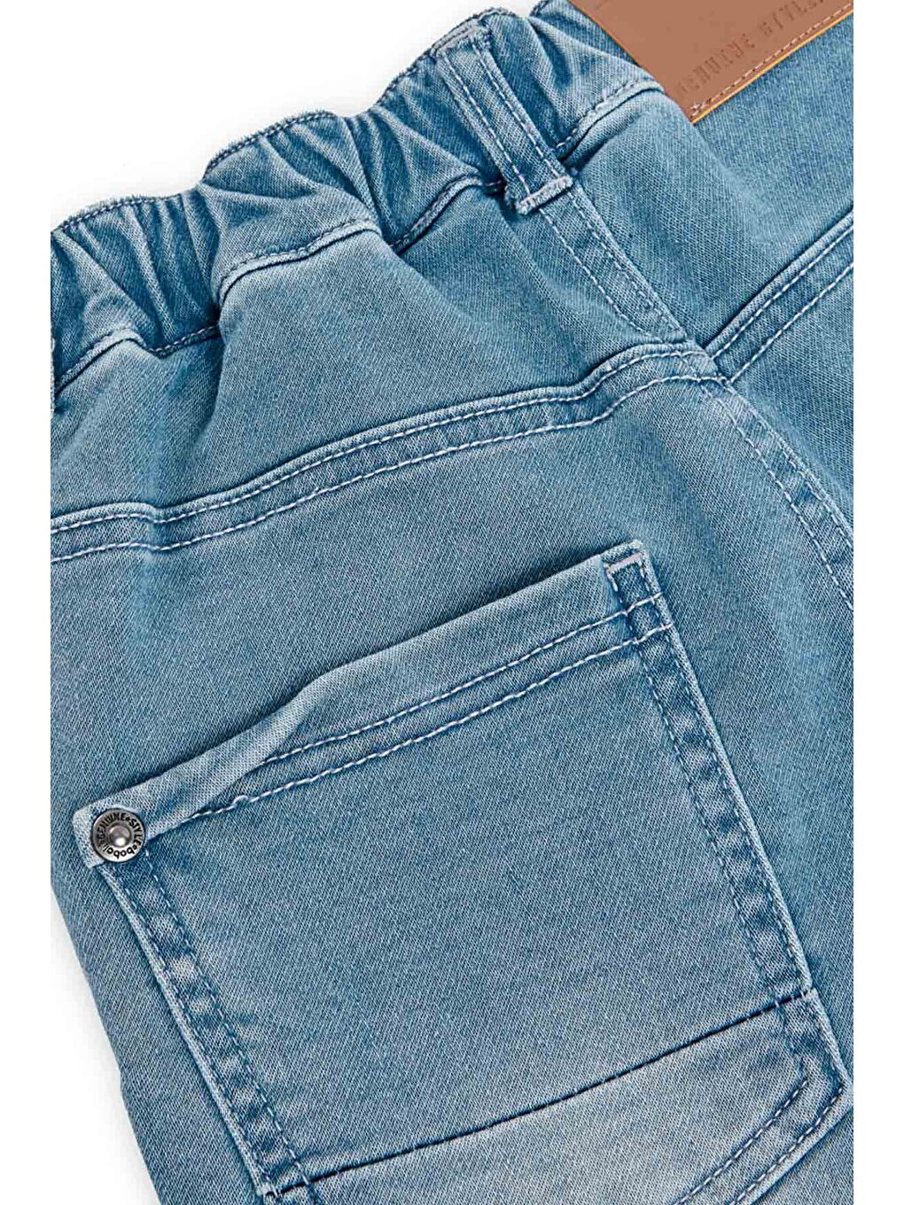 Mavi Erkek Çocuk Denim Şort-3