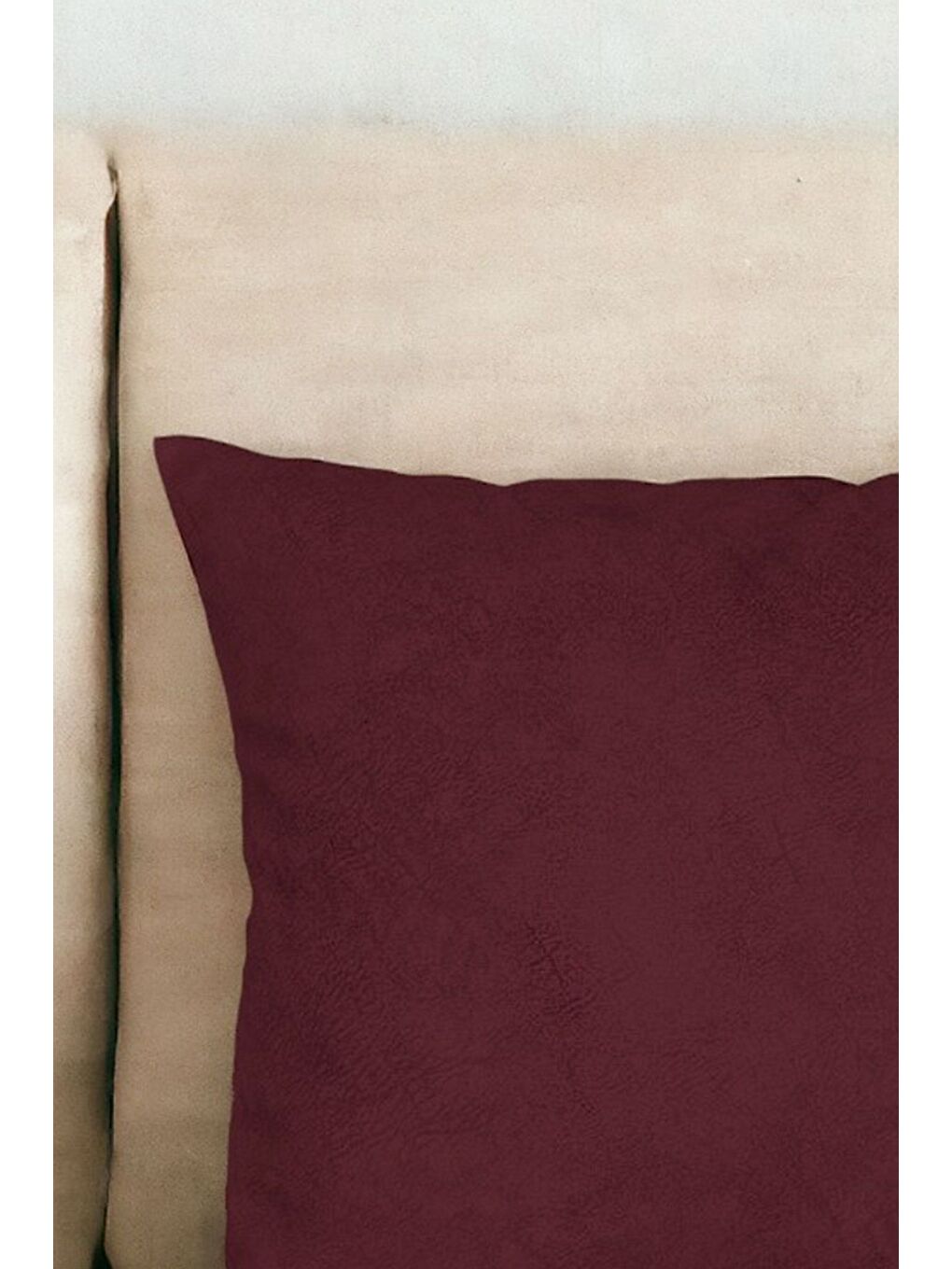 Bordo Kırlent Kılıfı Dekoratif Kadifemsi Etnik Inta 401-1