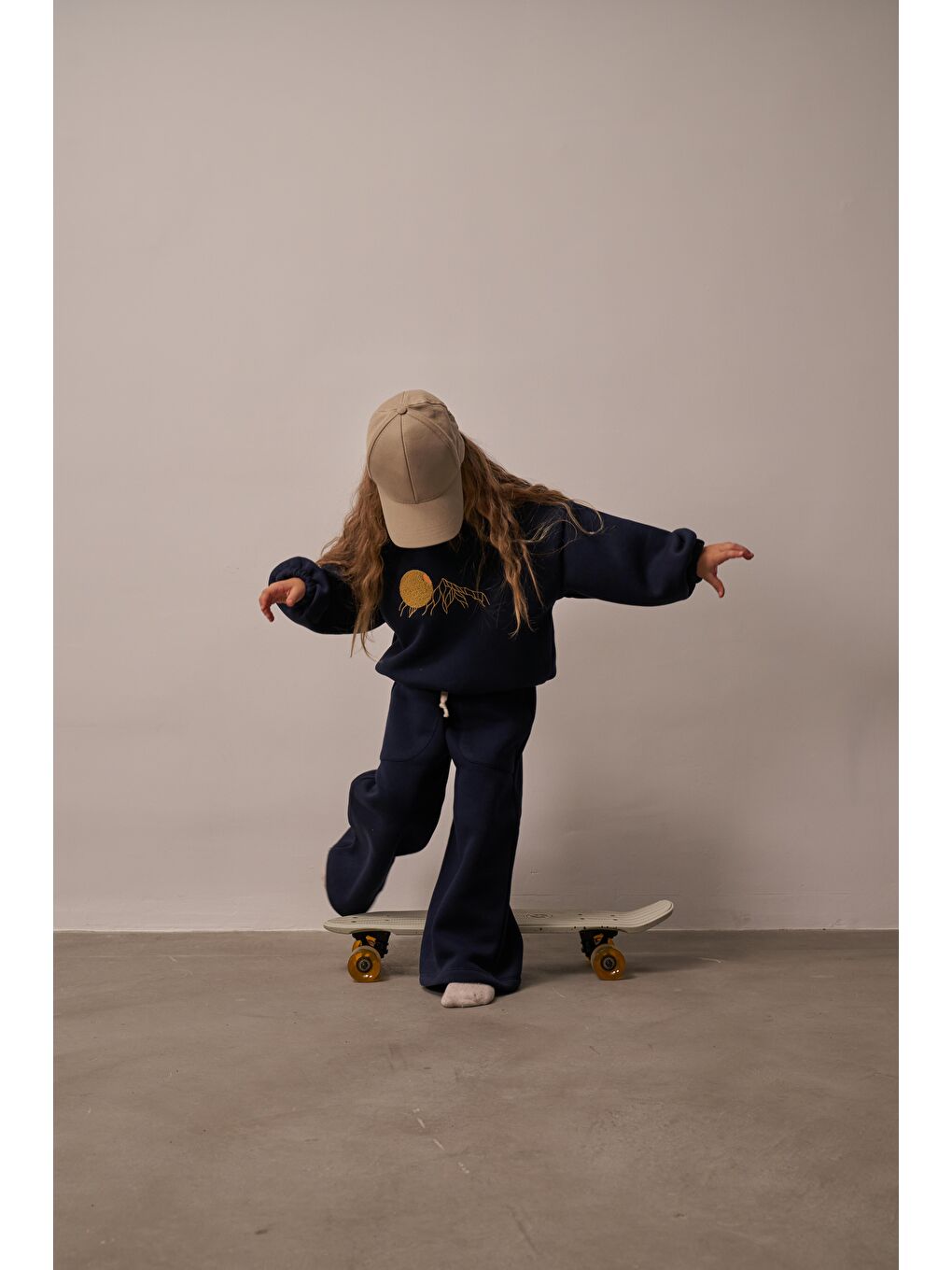 Lacivert Unisex Tinypeak Alt Üst Takım-1