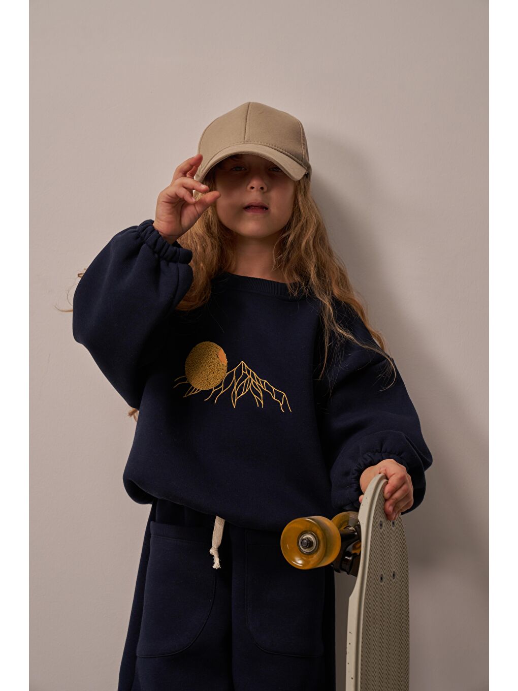 Lacivert Unisex Tinypeak Alt Üst Takım-4