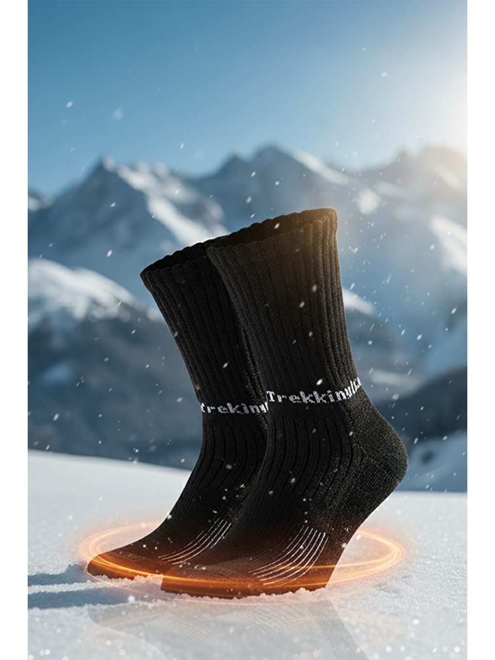 Siyah Trekking Çorap SİYAH-1