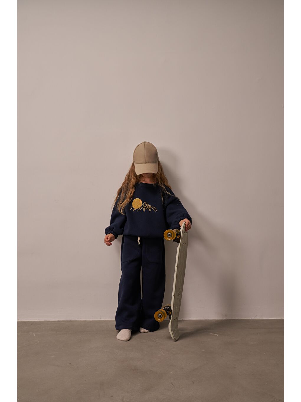 Lacivert Unisex Tinypeak Alt Üst Takım-5