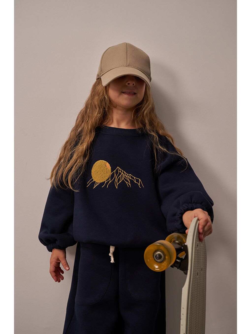 Lacivert Unisex Tinypeak Alt Üst Takım-6