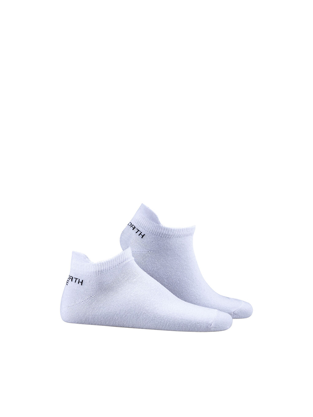 Siyah North Ice Patik Basic 2li SİYAH-BEYAZ