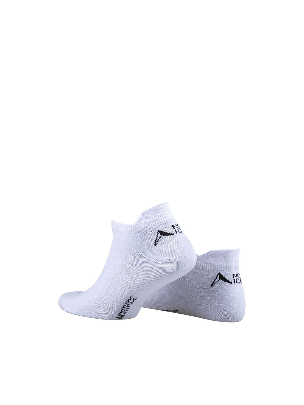 Siyah North Ice Patik Basic 2li SİYAH-BEYAZ-2