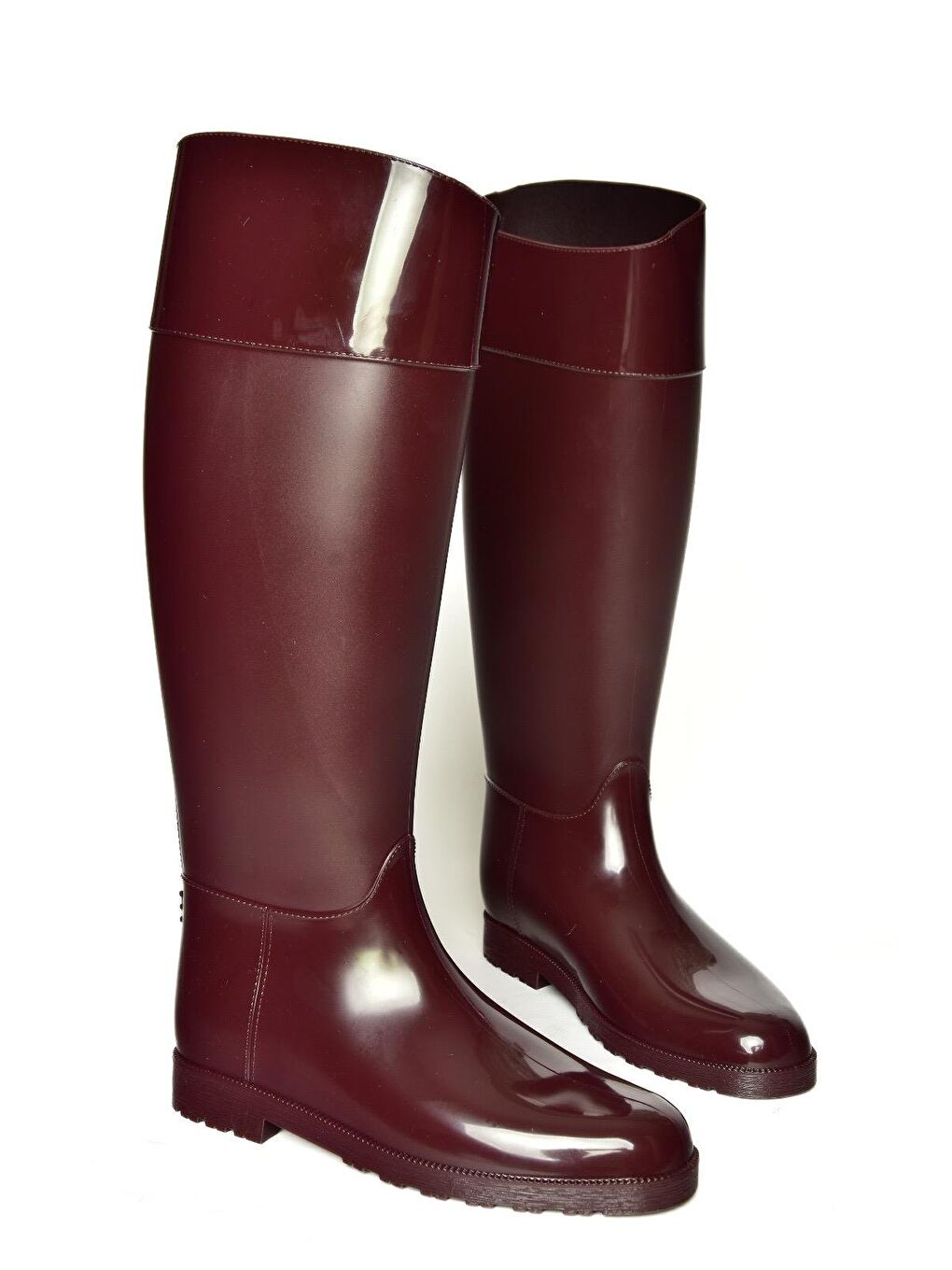 T858712109 Bordo Kadın Çizme-4