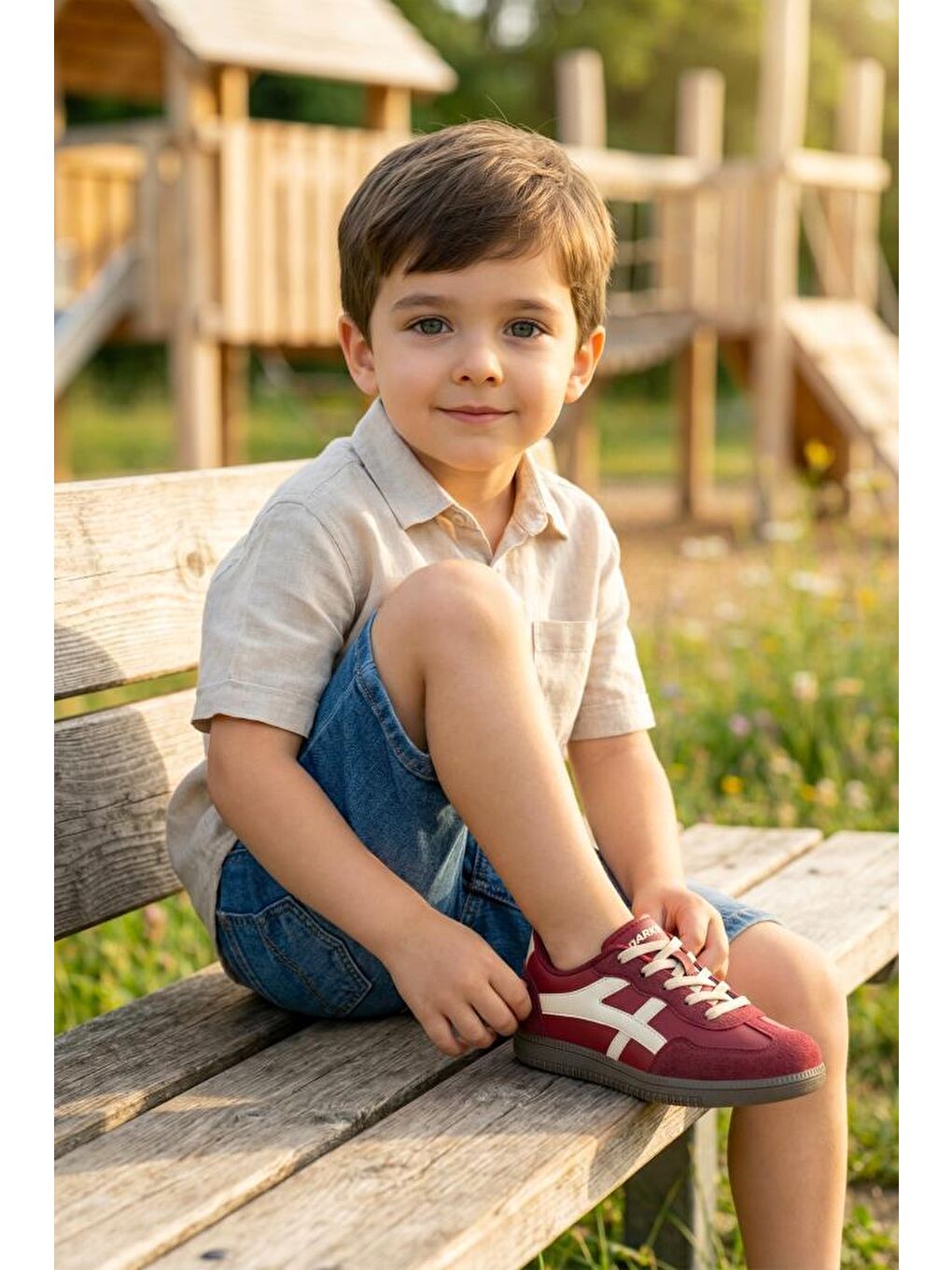 Bej KİDS DS K RUBY Sneaker Günlük Spor Ayakkabı Çocuk-6