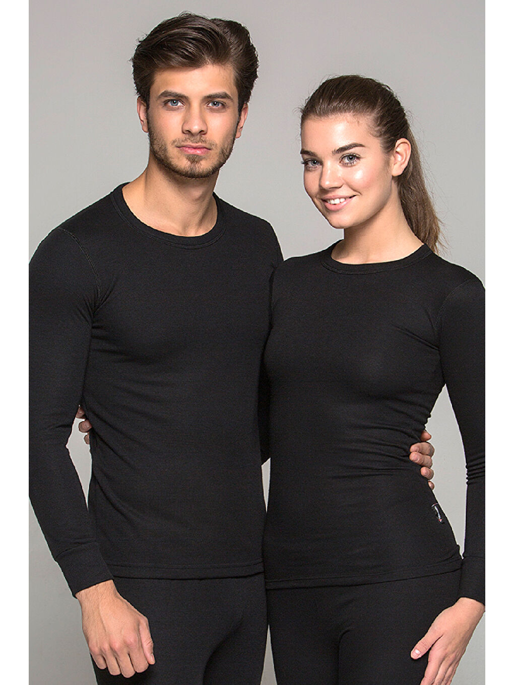 Siyah Heavy Yetıskin Uzun Kol Fanila SİYAH