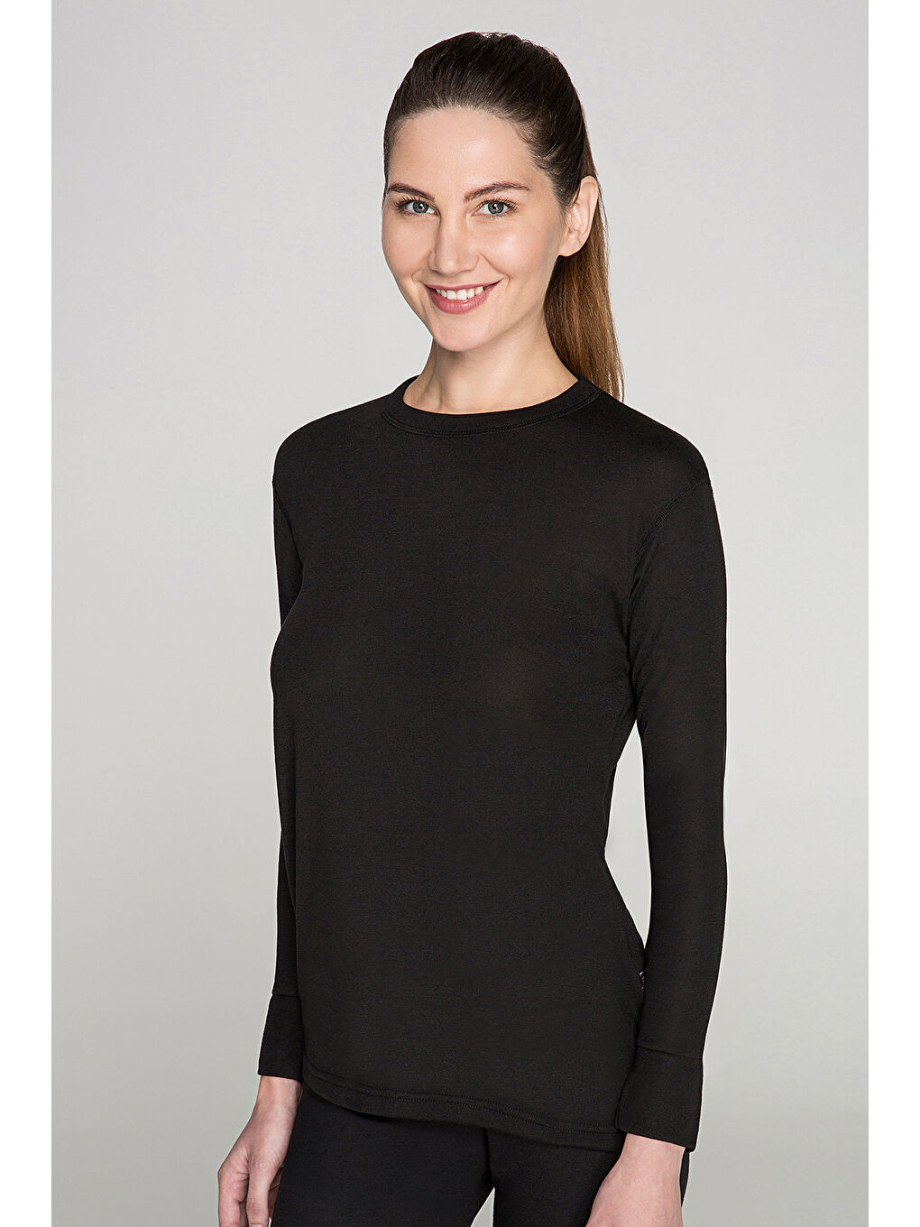 Siyah Heavy Yetıskin Uzun Kol Fanila SİYAH-1