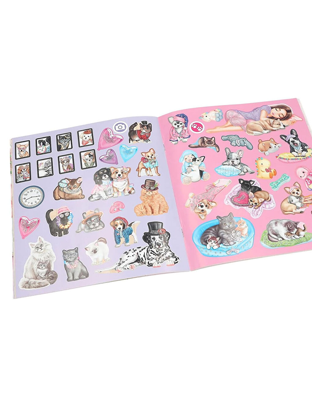 Kitty ve Doggy Çıkartma Kitabı 12706-1