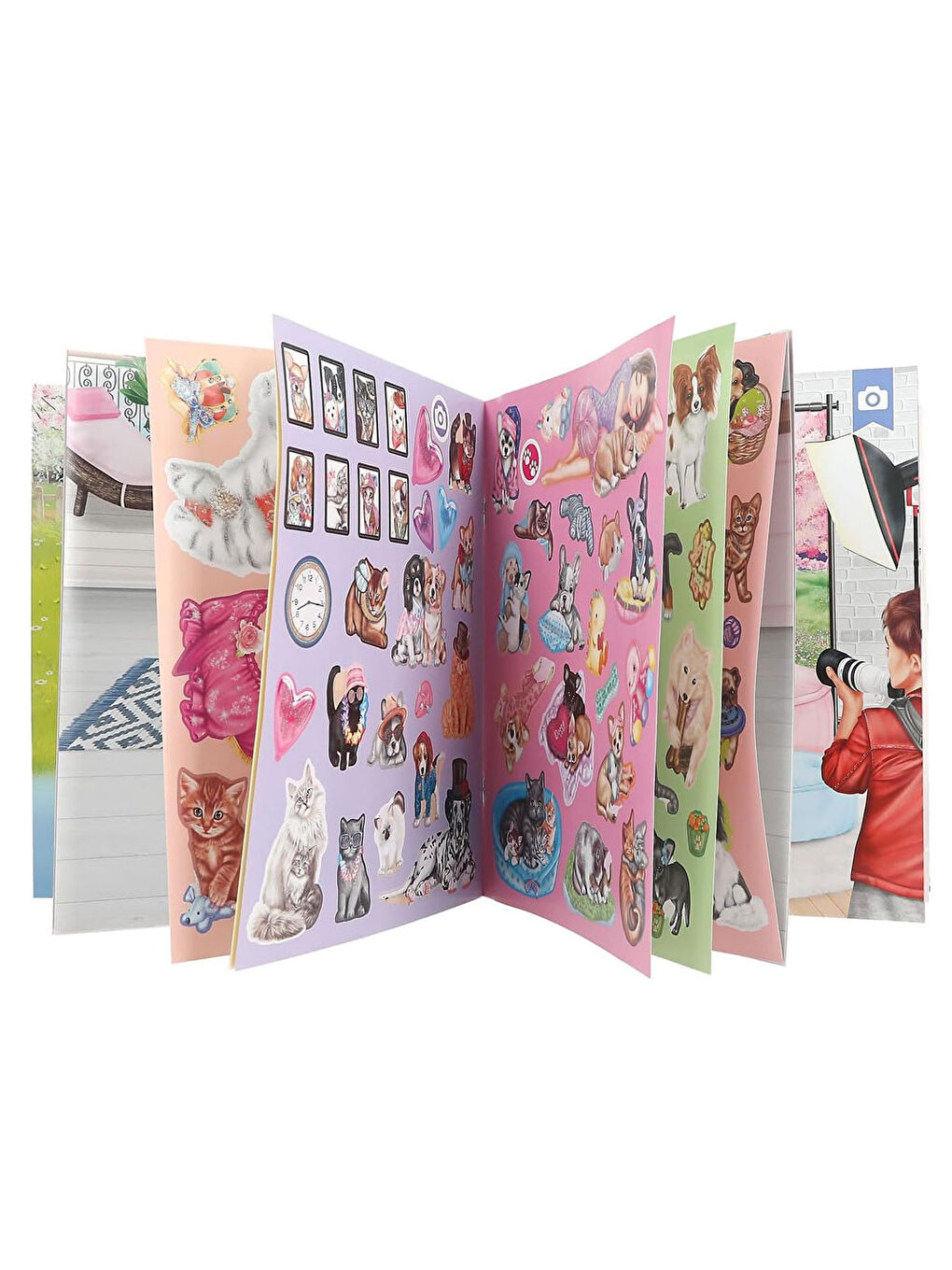 Kitty ve Doggy Çıkartma Kitabı 12706-2