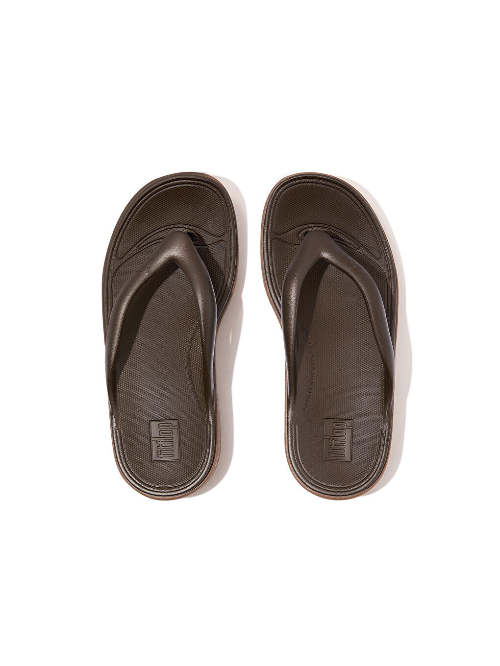 Sarı Kadın Bronz Parmak Arası Terlik-2