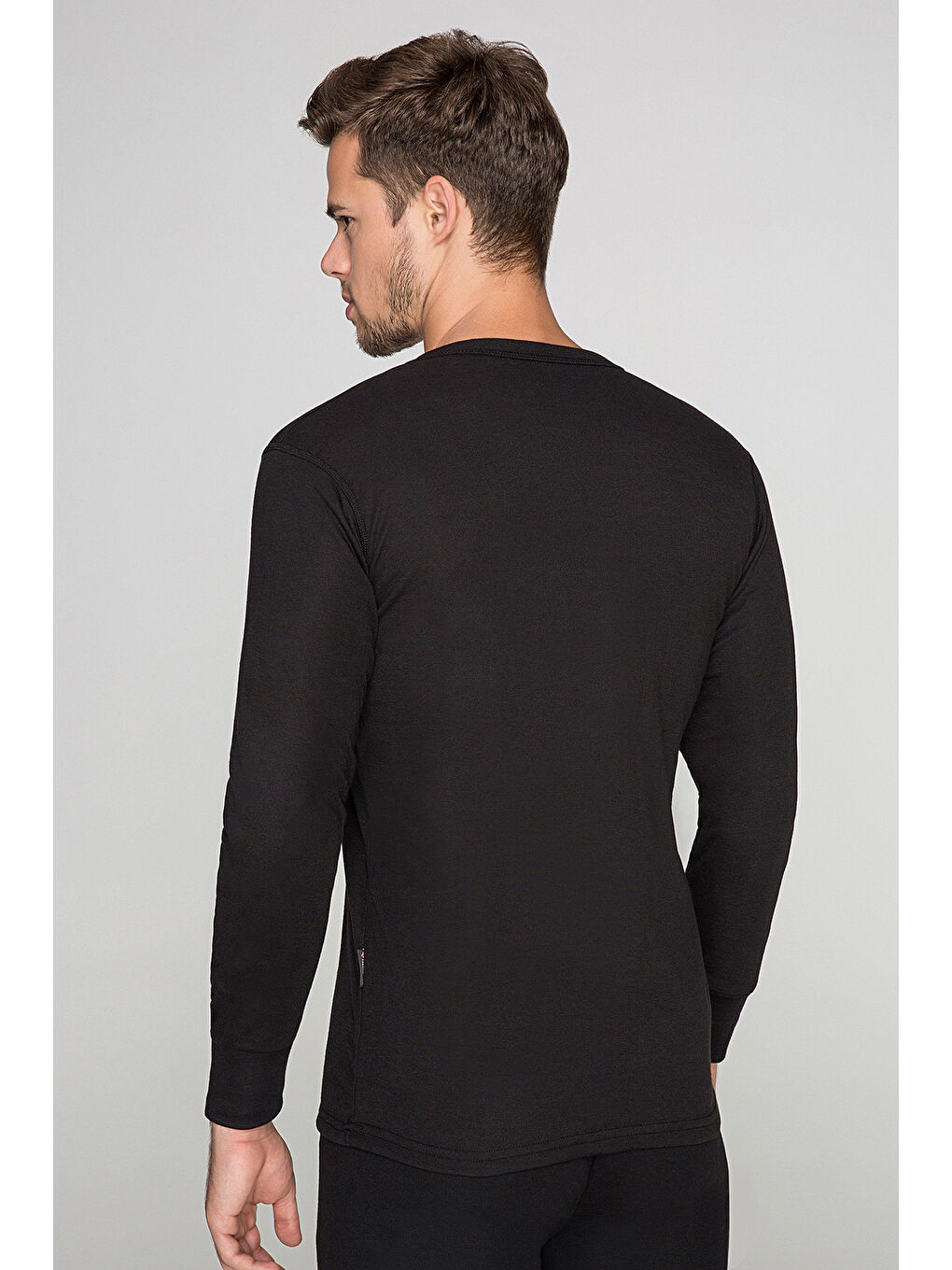 Siyah Heavy Yetıskin Uzun Kol Fanila SİYAH-4