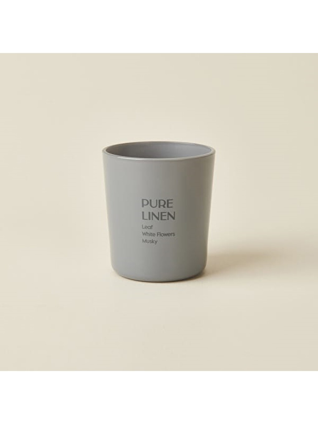 Deco Pure Linen Bardak Mum - Mavi - 110 Gr