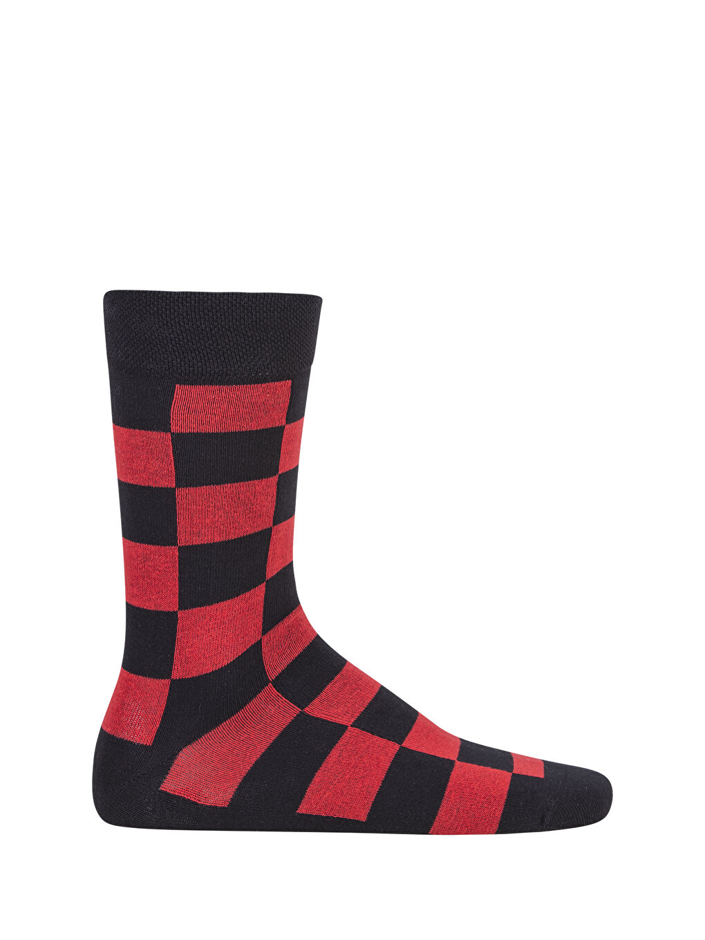 Siyah North Ice Kareli Çorabı SİYAH-2