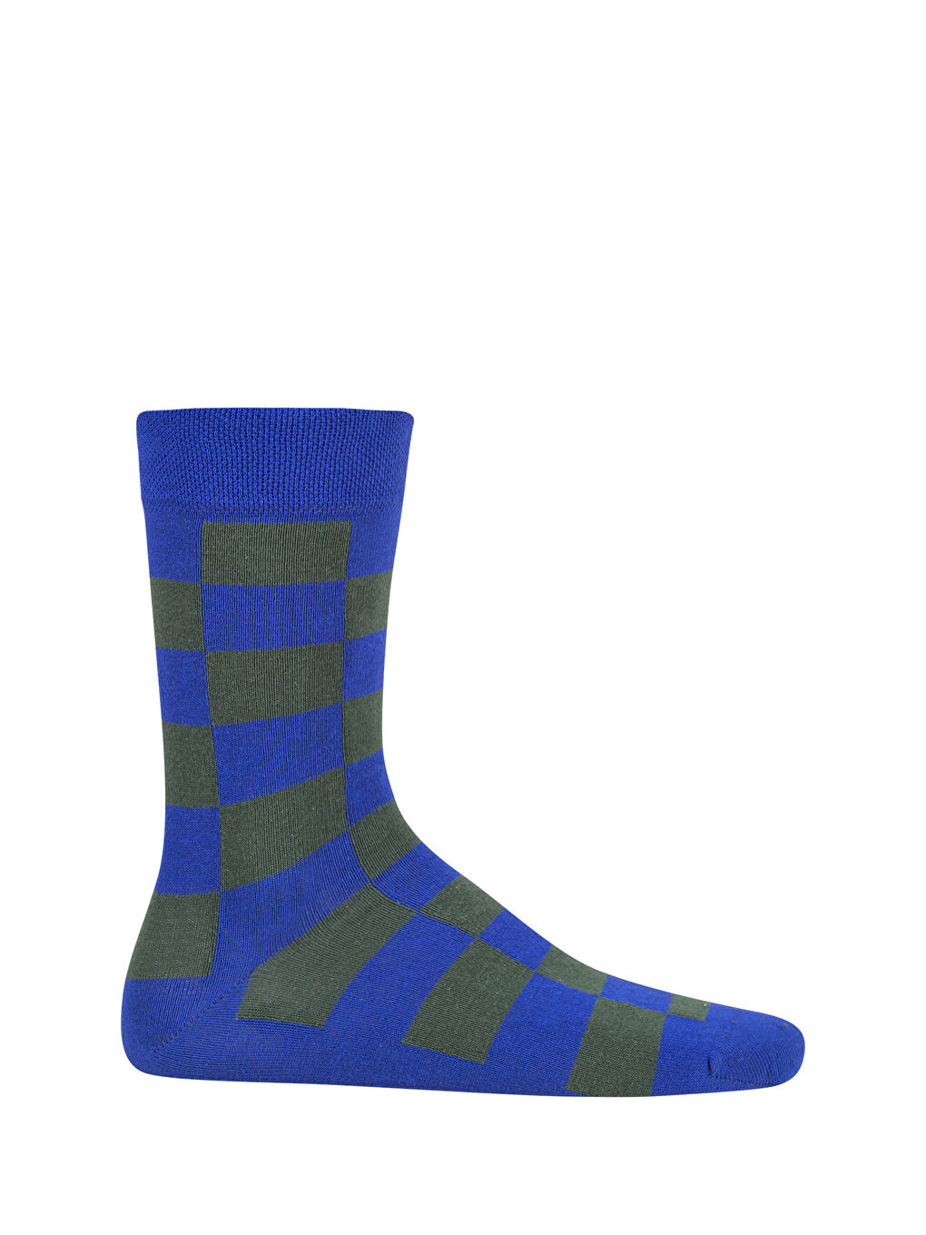 Mavi North Ice Kareli Çorabı SAKS-1