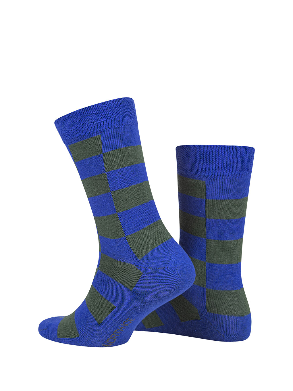 Mavi North Ice Kareli Çorabı SAKS-3