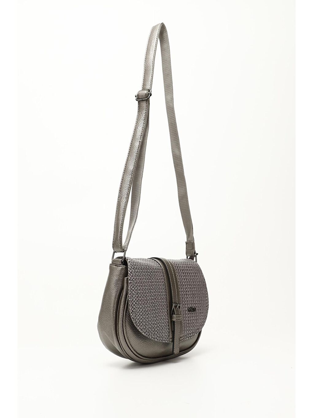 Gri GÜMÜŞ  Orta Boy Kadın Omuz Çantası Q5668-1