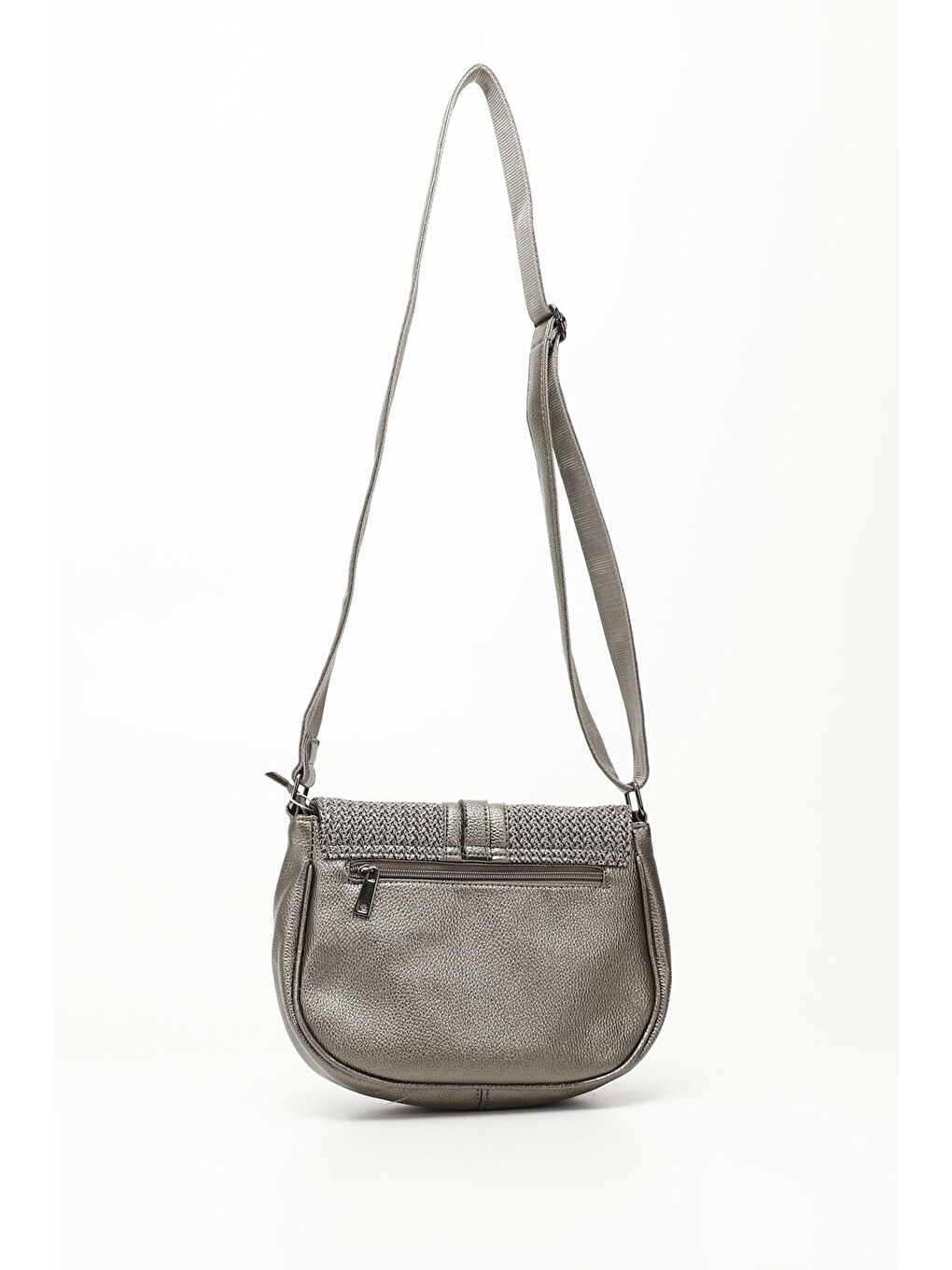 Gri GÜMÜŞ  Orta Boy Kadın Omuz Çantası Q5668-3