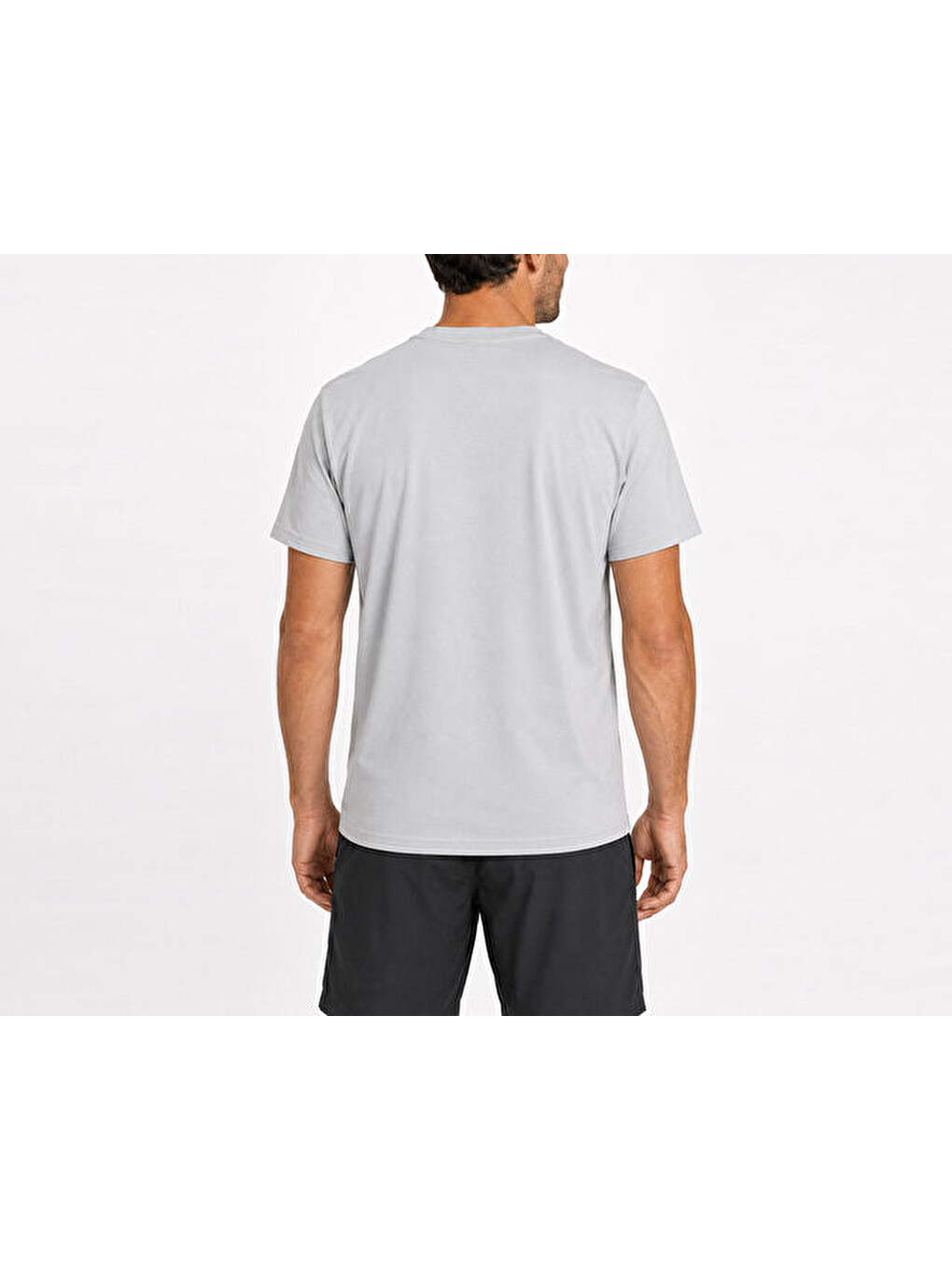 S Cut Anv Men Tee Erkek Günlük Tişört Slm25002-grı Yeşil-2