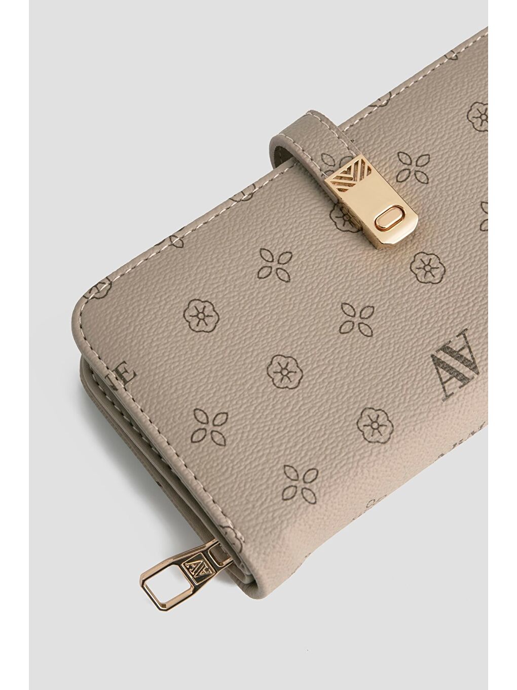 Bej Cüzdan El Çantası 24Yd7002-2 Vizon-1