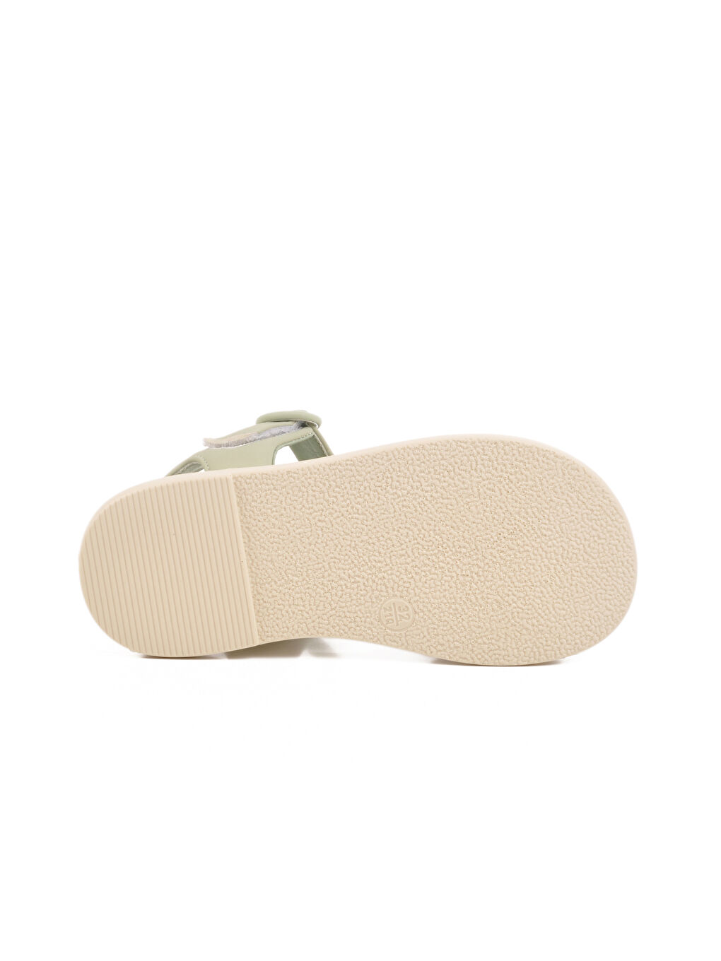 Yeşil Hafif Esnek Taşlı Kız Çocuk Sandalet 25Y600-5 F-4