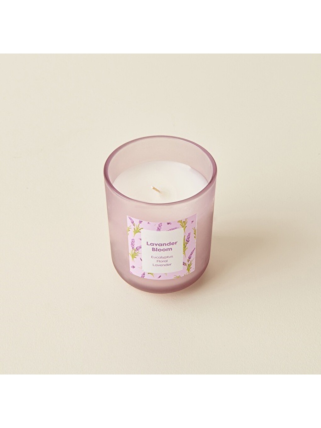 Karışık Deco Lavender Bloom Bardak Mum - Renkli - 180 Gr-2