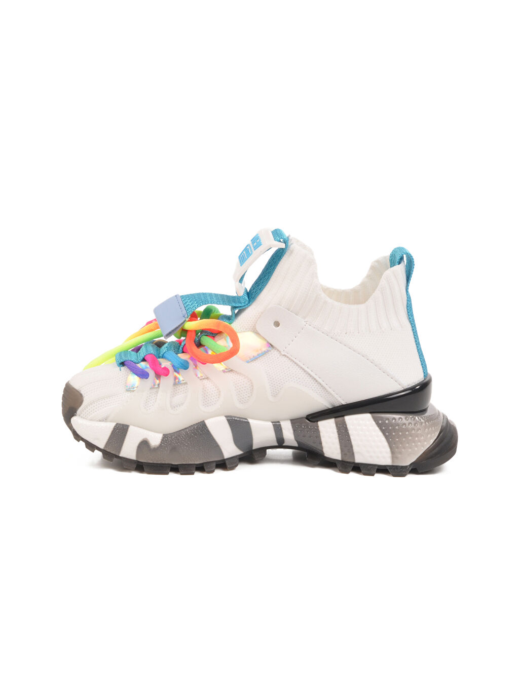 Beyaz Anorak Hafif Unisex Çocuk Spor Ayakkabı 25Y638-1 F-1