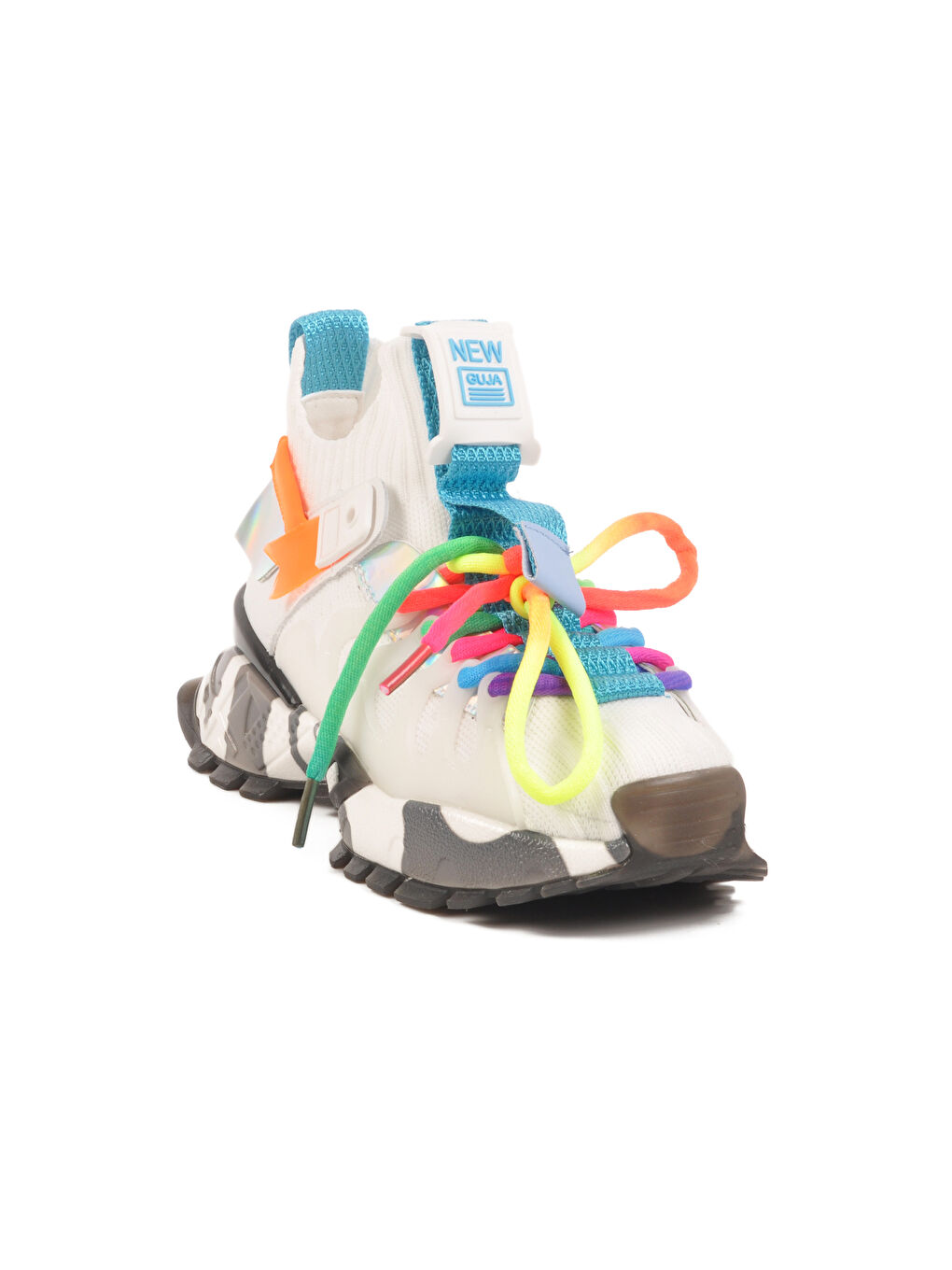 Beyaz Anorak Hafif Unisex Çocuk Spor Ayakkabı 25Y638-1 F-2