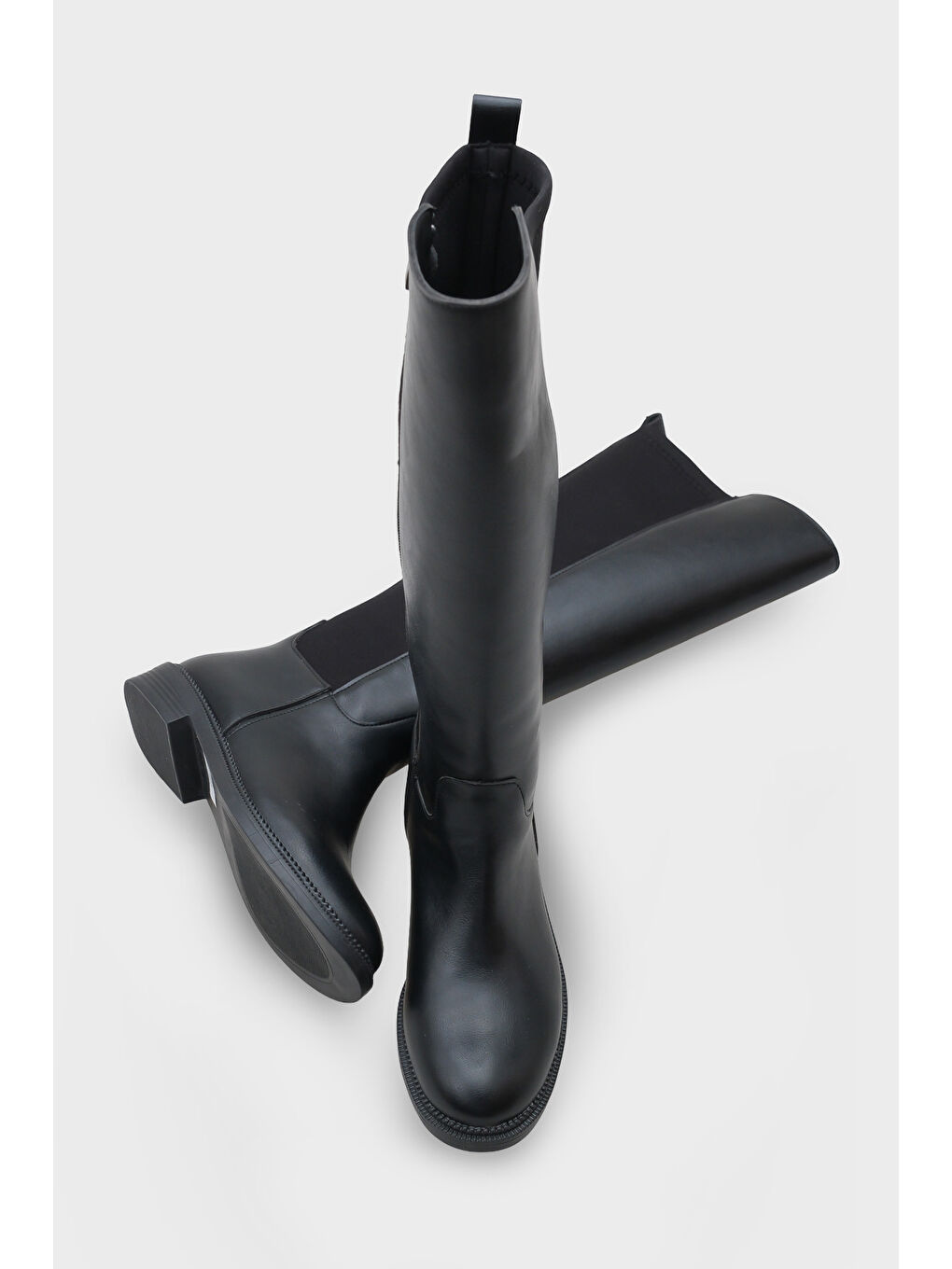 Stephi Kadın Siyah Çizme-4