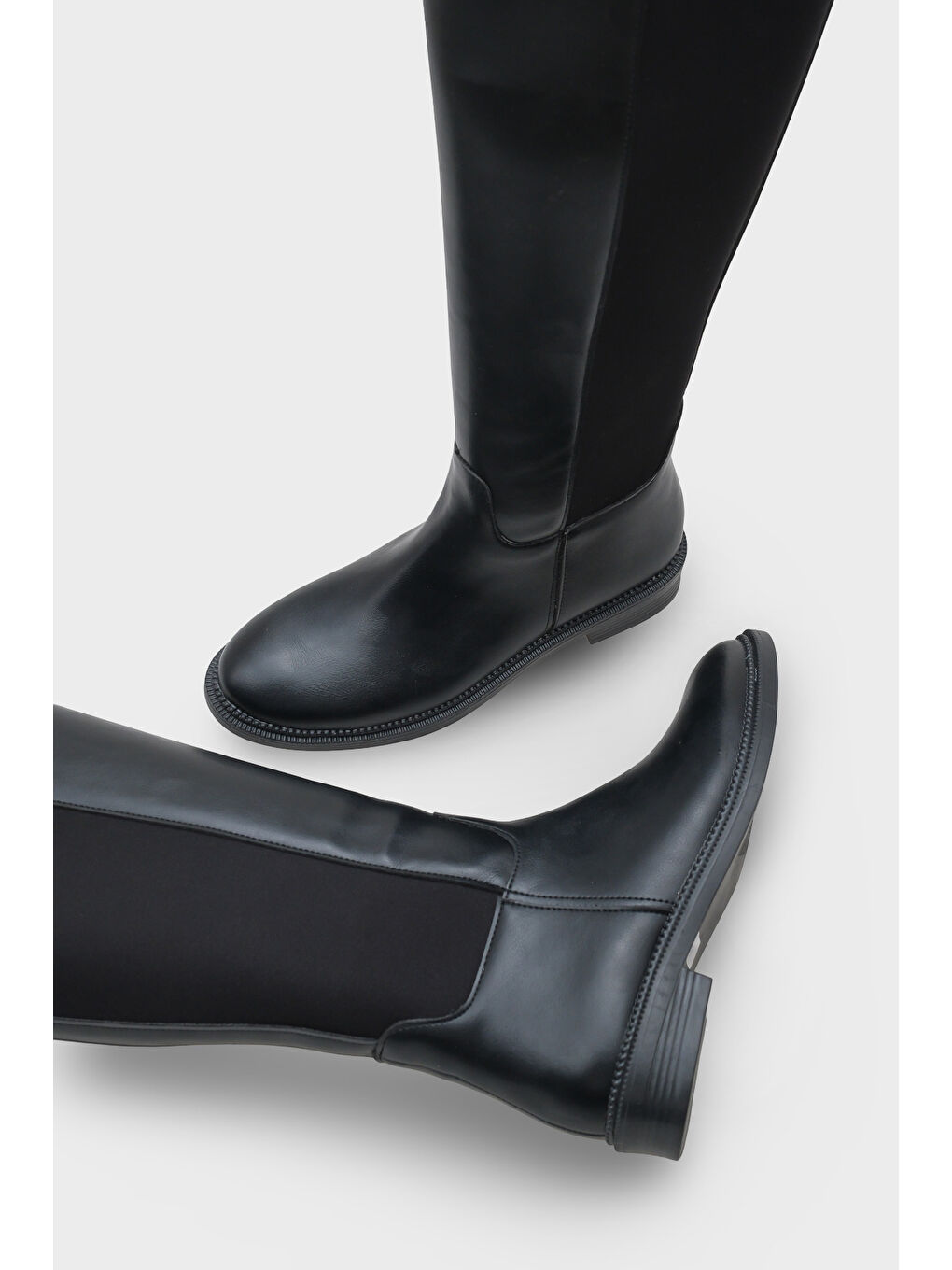 Stephi Kadın Siyah Çizme-5