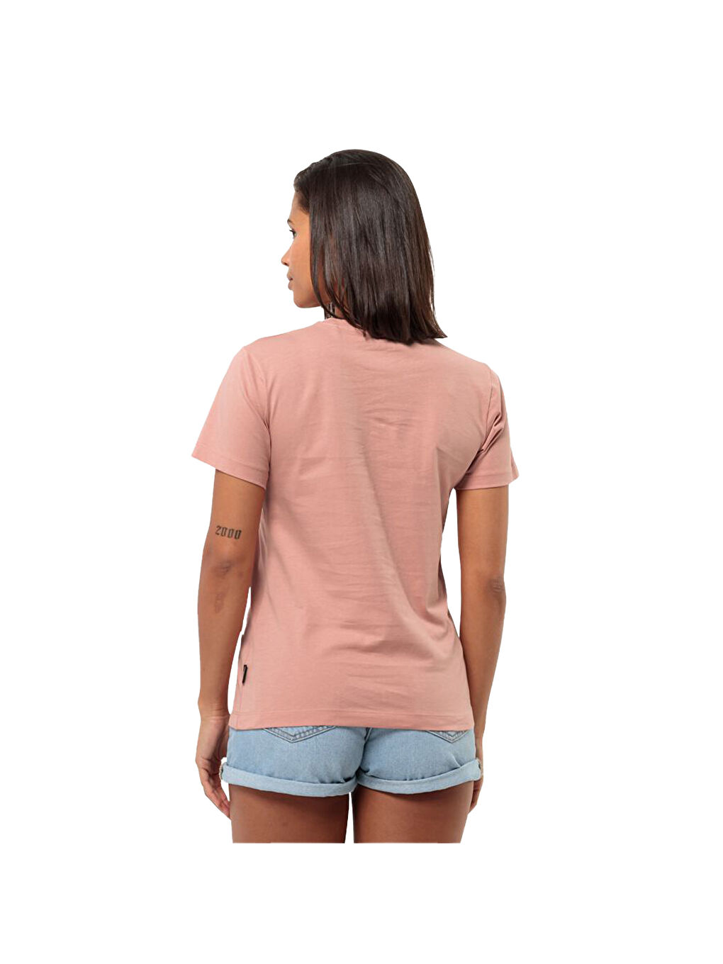 Pembe Discover Heart T Kadın Tişört-3