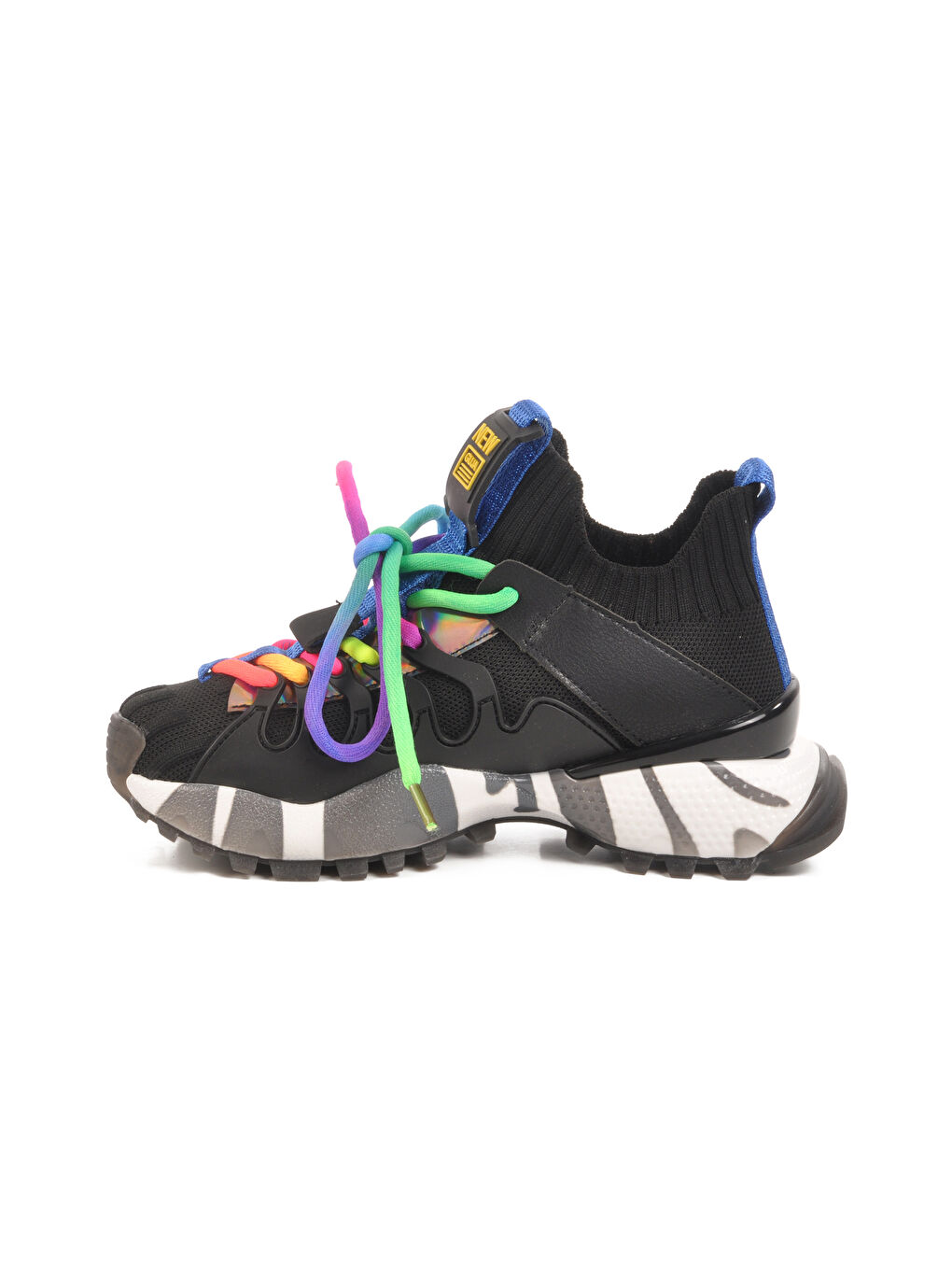 Siyah Anorak Hafif Unisex Çocuk Spor Ayakkabı 25Y638-1 F-1