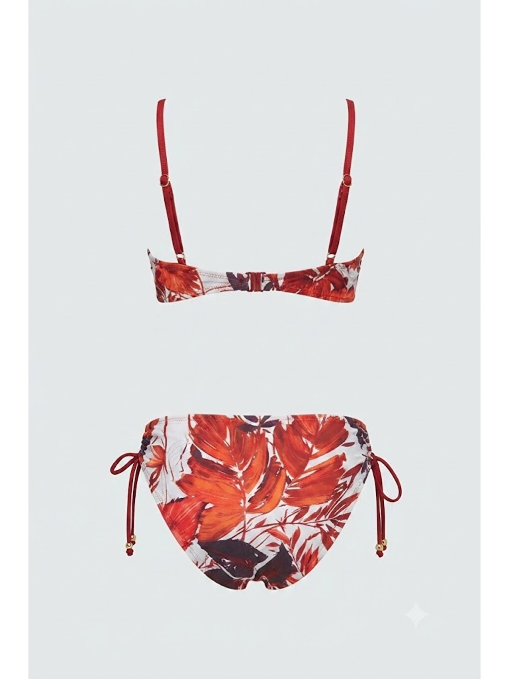Toparlayıcı Bikini Takım 3243 Kırmızı-1