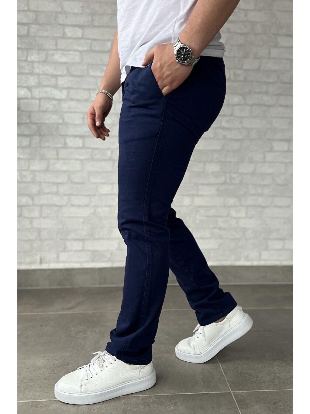 Mavi Erkek Gabardin Pantolon-1