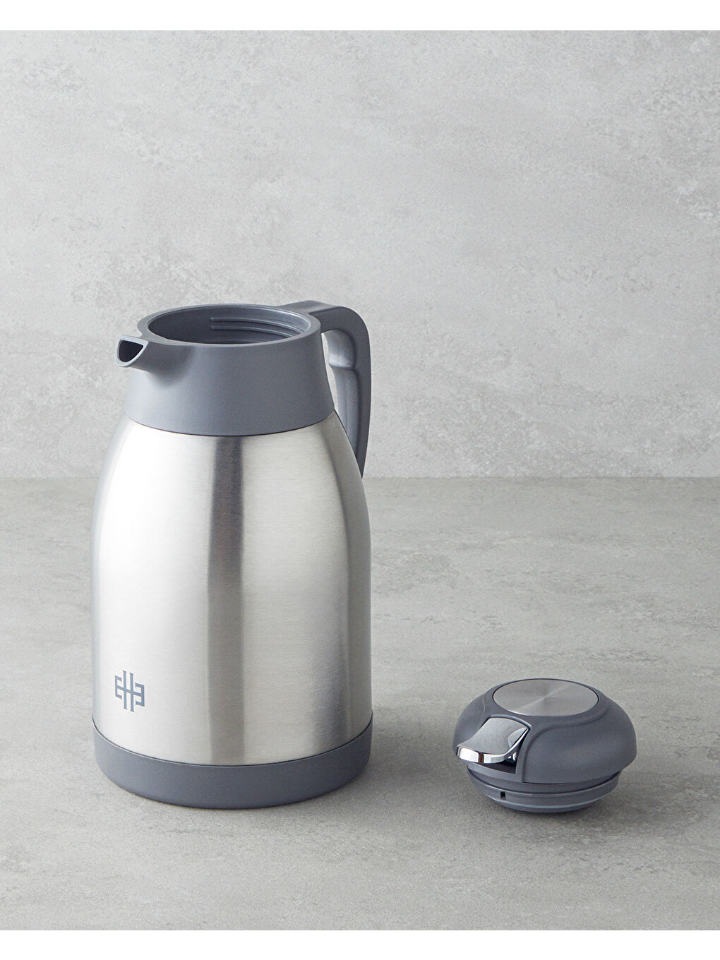 Good Mood Temp Çelik Termos 2 Litre Gri-1