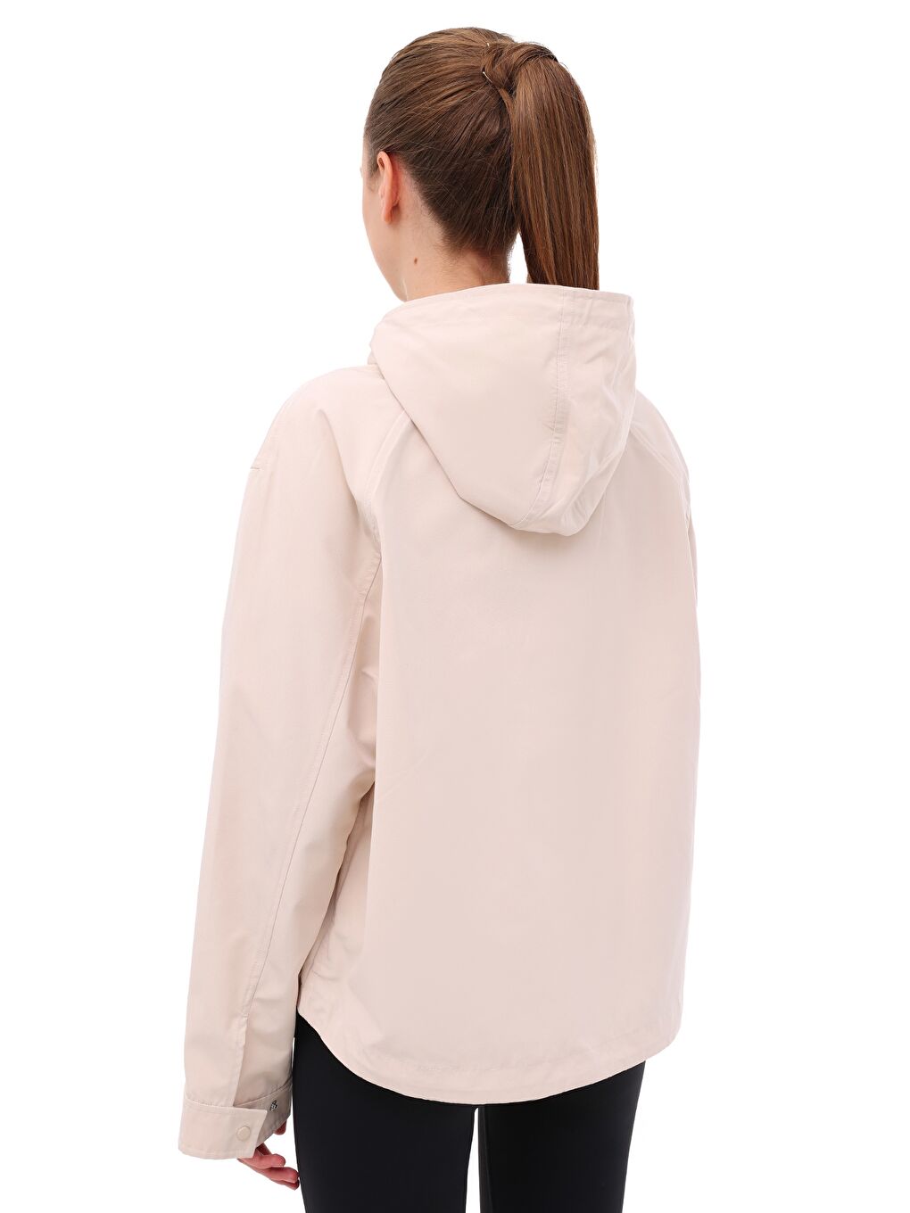 Bej WL 1UZU SS-103 5PR Ekru Kadın Yağmurluk-1