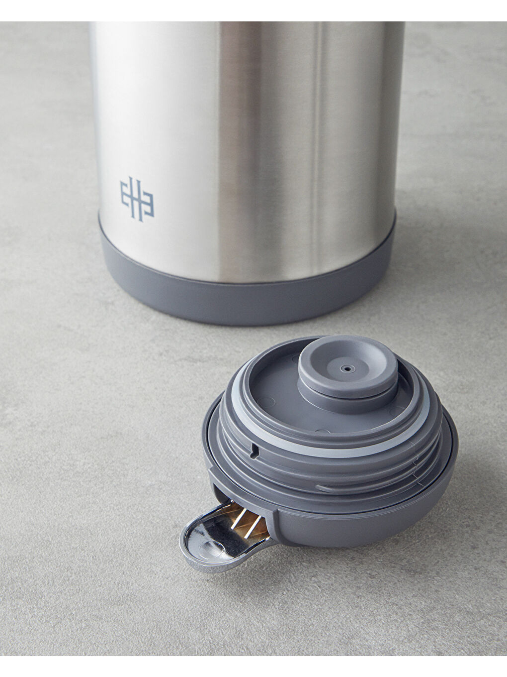 Good Mood Temp Çelik Termos 2 Litre Gri-2