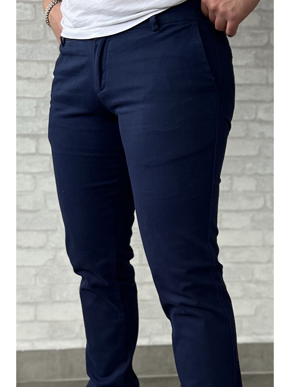 Mavi Erkek Gabardin Pantolon-3