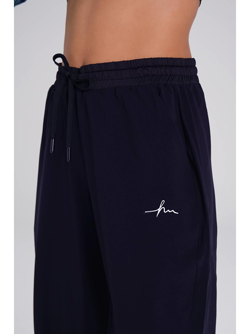 Active Lastikli Paça Lacivert Jogger Spor Pantolonu Eşofman Altı Act-1-2