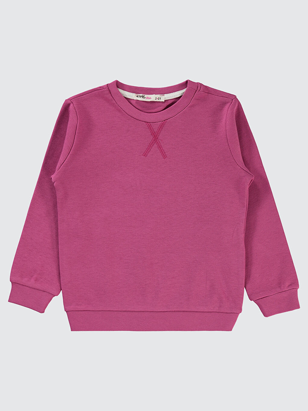 Civil Lila Girls Kız Çocuk Sweatshirt 2-5 Yaş Leylak Pusu