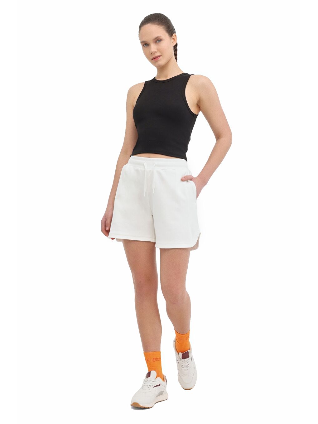 Bej WL 20KINDA-Y 6FX Ekru Kadın Şort-2