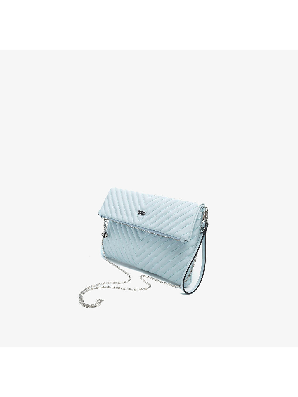 Kadın Portföy Çantası SP1134-M211 SILVER POLO Portföy & Clutch Mavi-Mavi-4