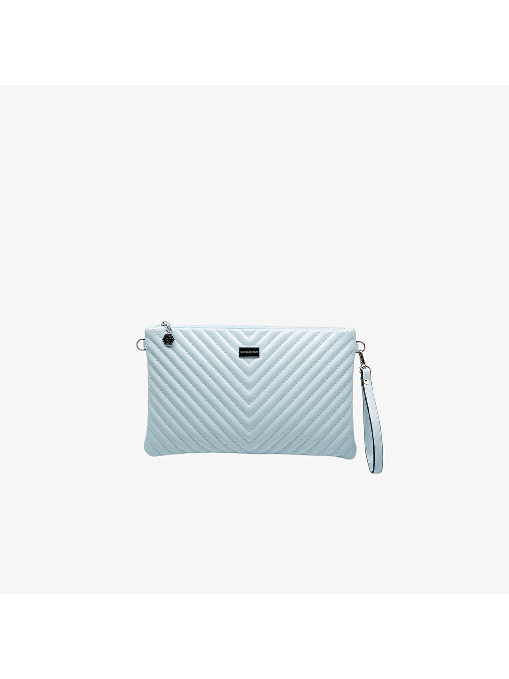 Kadın Portföy Çantası SP1034-M211 SILVER POLO Portföy & Clutch Mavi-Mavi